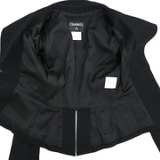 Chanel Jacket Black 03P #34 154462