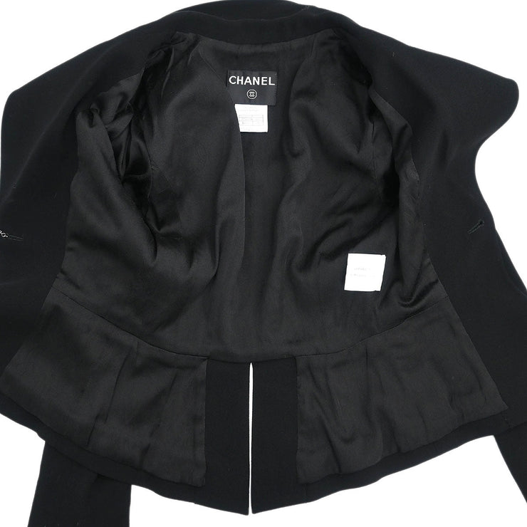 Chanel Jacket Black 03P #34 154462