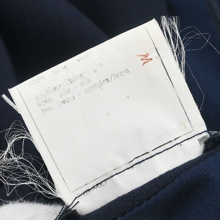 Chanel Dress Navy 96P #40 154464