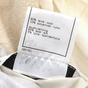 Chanel Single Breasted Jacket White 99C #40 154465