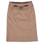 Celine Skirt Macadam Brown 2/2A60/1867 #36 154467