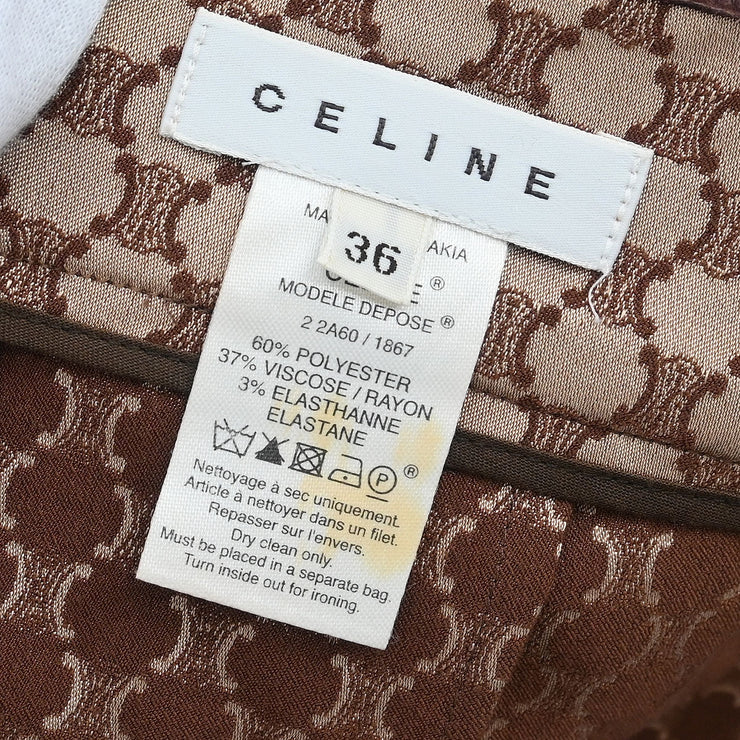 Celine Skirt Macadam Brown 2/2A60/1867 #36 154467