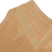 Yves Saint Laurent Tank Sleeveless Top Beige SKB9-393 #M 154469