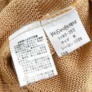 Yves Saint Laurent Tank Sleeveless Top Beige SKB9-393 #M 154469