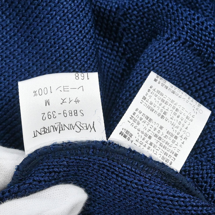 Yves Saint Laurent Top Navy SBB9-392 #M 154470