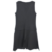 Chanel Sleeveless Dress Black 07A #38 154471