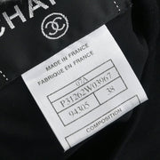 Chanel Sleeveless Dress Black 07A #38 154471