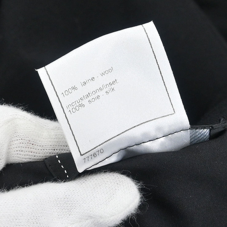 Chanel Sleeveless Dress Black 07A #38 154471