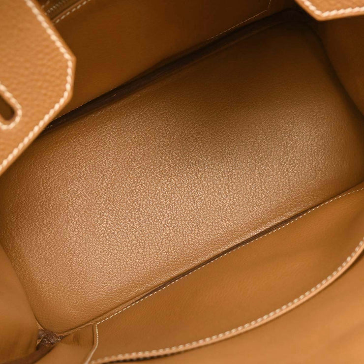 Hermes Gold Togo Birkin 30 Handbag 25E Square:K 154473