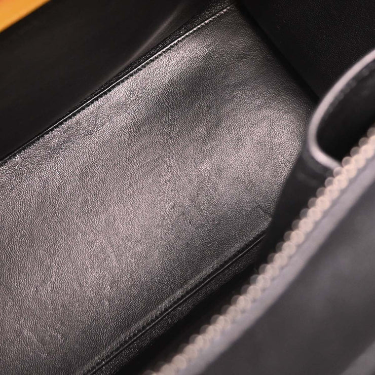 Celine Tricolor Canvas Leather Micro Luggage Tote Bag U-GA-0135 154474