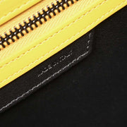 Celine Tricolor Canvas Leather Micro Luggage Tote Bag U-GA-0135 154474