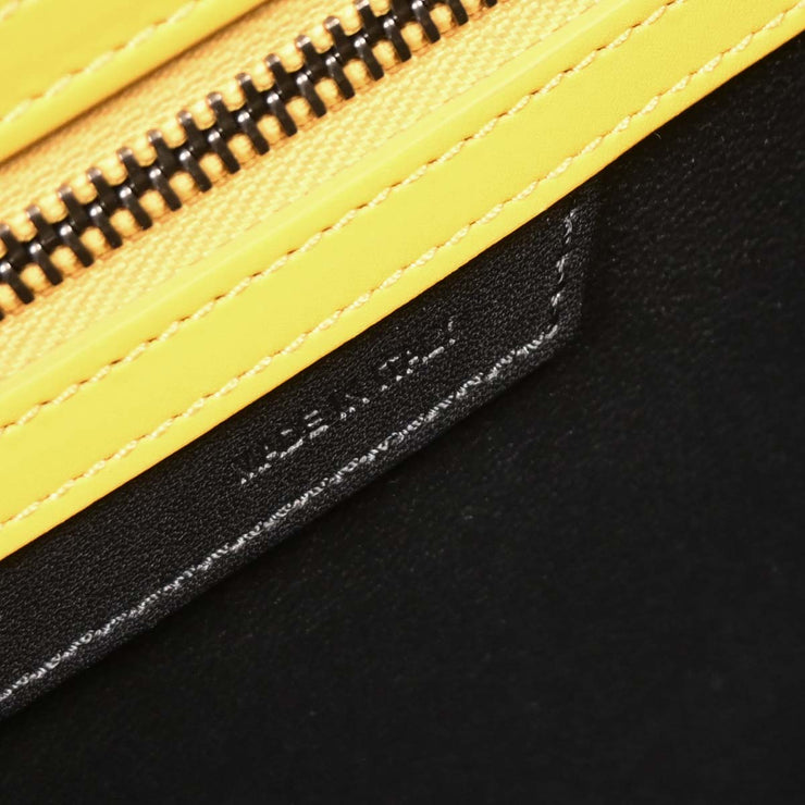 Celine Tricolor Canvas Leather Micro Luggage Tote Bag U-GA-0135 154474