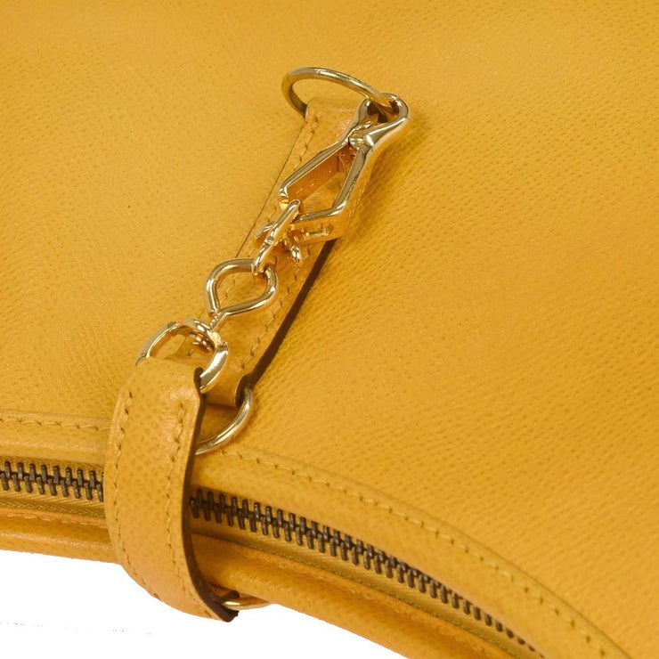 Hermes Jaune Epsom Trim 31 Shoulder Bag 1PSquare:G 154475
