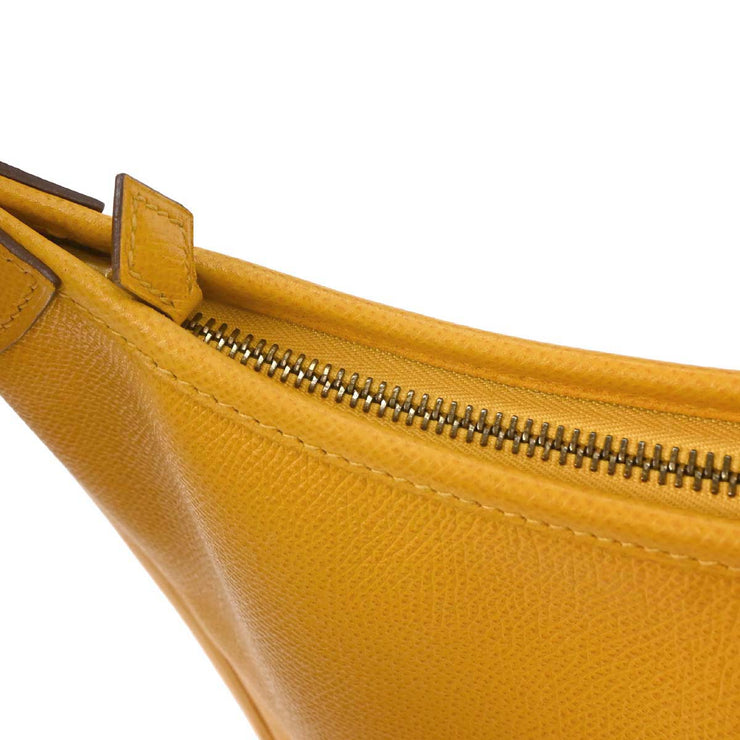 Hermes Jaune Epsom Trim 31 Shoulder Bag 1PSquare:G 154475