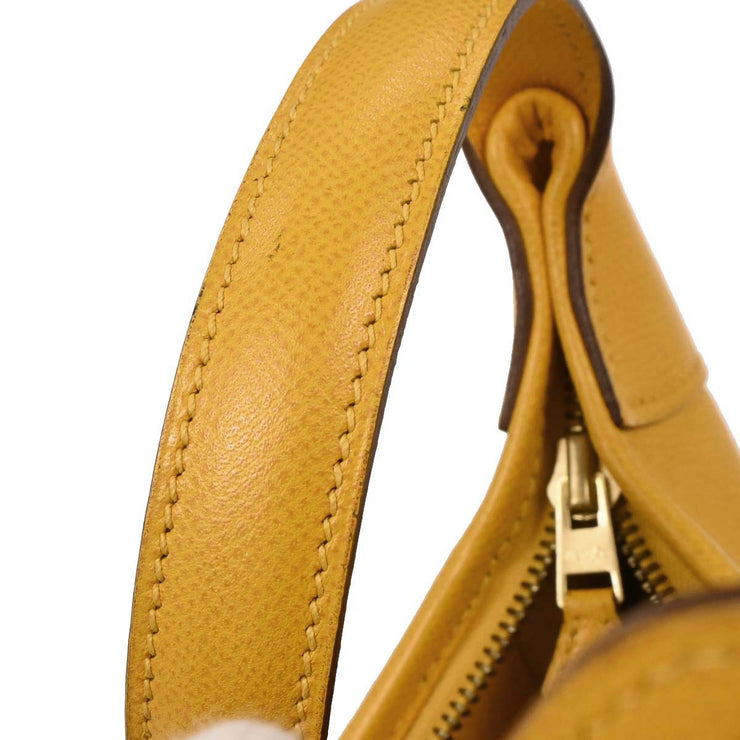 Hermes Jaune Epsom Trim 31 Shoulder Bag 1PSquare:G 154475