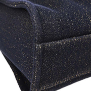 Chanel Navy Gold Small Deauville Tote Bag 154478