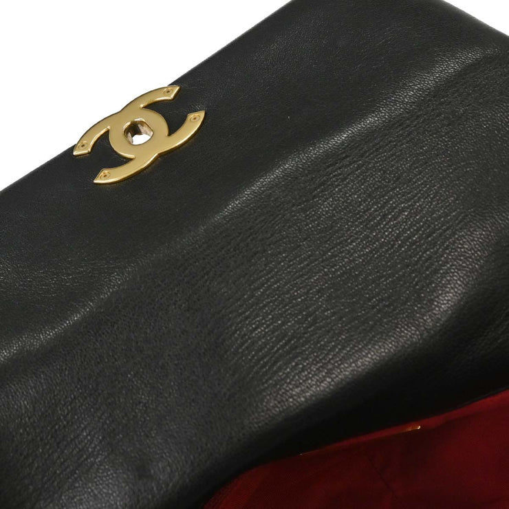 Chanel Black Calfskin 19 Dix-neuf  Shoulder Bag 154479
