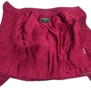Chanel Pink Single Breasted Jacket 154484