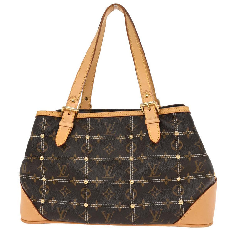 Louis Vuitton Monogram Riveting Handbag M40140 AR0077 154488