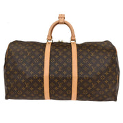 Louis Vuitton Monogram Keepall 55 Travel Duffle Handbag M41424 FL0073 154491