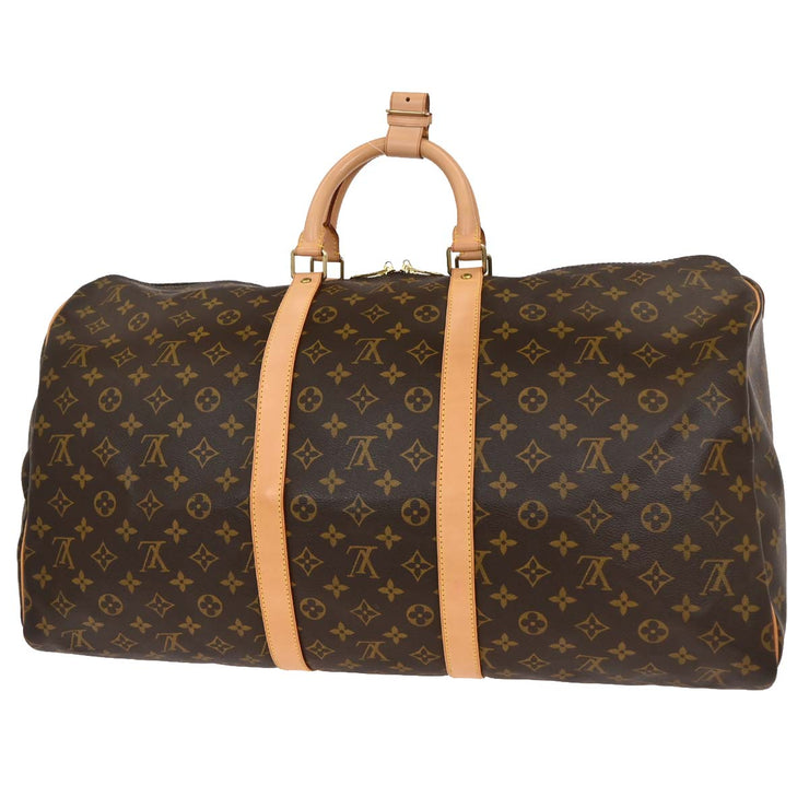 Louis Vuitton Monogram Keepall 55 Travel Duffle Handbag M41424 FL0073 154491