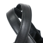 Chanel Black Jacquard Nylon Travel Line Tote Handbag 154495