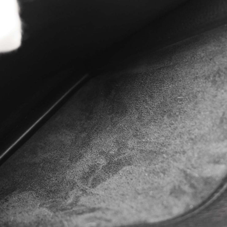 Hermes Black Taurillon Clemence Sac a Depeches DPLG Handbag  Square:F M.U 154498