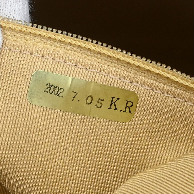 Chanel Beige Calfskin Tote Chain Handbag 154502