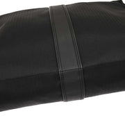 Hermes Black Toile Chevrons Acapulco Besace MM Shoulder Bag 154503