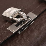 Hermes Chocolat Epsom Kelly 25 Retourne 2way Handbag  Square:M 4 154504