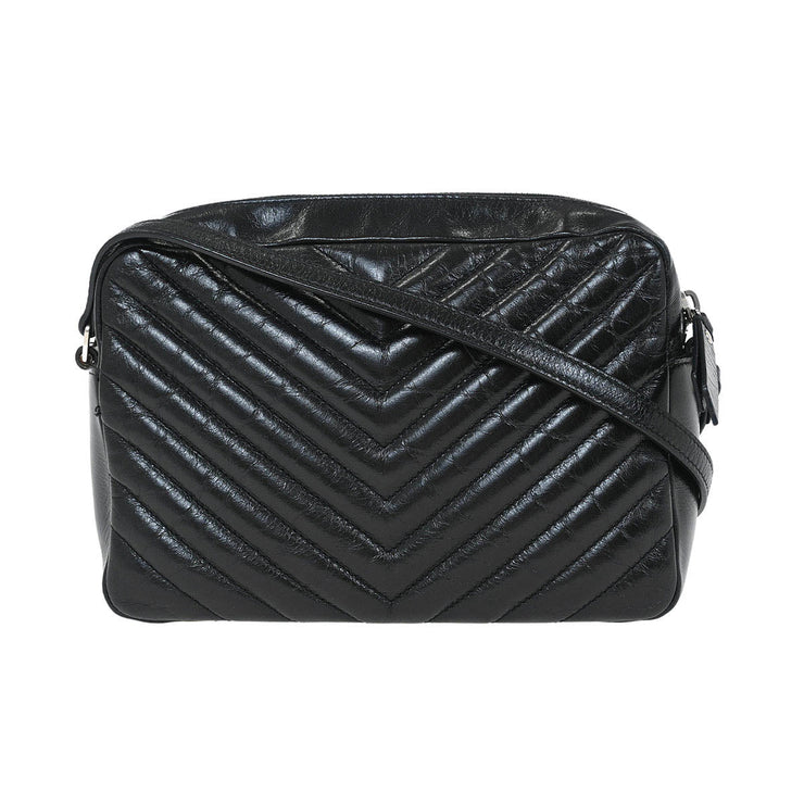 Saint Laurent Black Lou Camera Bag Shoulder Bag GUE468537.0817 154505