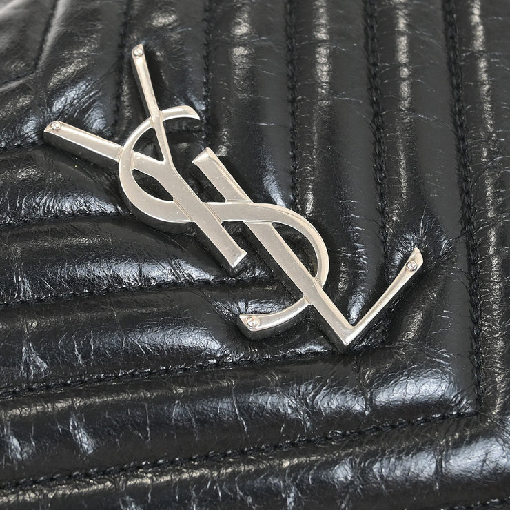 Saint Laurent Black Lou Camera Bag Shoulder Bag GUE468537.0817 154505