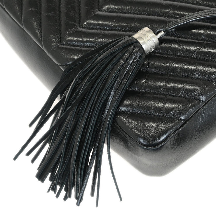 Saint Laurent Black Lou Camera Bag Shoulder Bag GUE468537.0817 154505