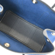 Hermes Navy Toile Officier Negonda Garden Party 30 TPM Tote Bag VP Square:R 154506