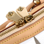 Louis Vuitton White Monogram Multicolor Courtney MM M45641 TH2049 154507