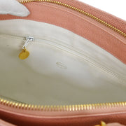 Chanel Pink Calfskin Chain Shoulder Bag 154508