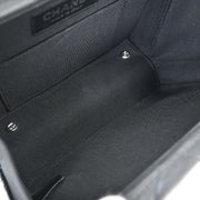 Chanel Black Lambskin Metal Bar Frame 2way Handbag 154517