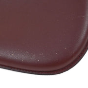 Cartier Bordeaux Leather Coin Walet Pouch L24 154520