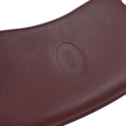 Cartier Bordeaux Leather Coin Walet Pouch L24 154520