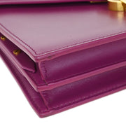 Saint Laurent Purple Cassandra Shoulder Bag MAL532750.0119 154523