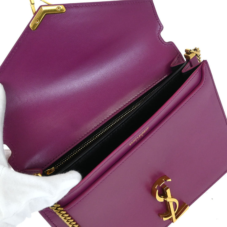 Saint Laurent Purple Cassandra Shoulder Bag MAL532750.0119 154523