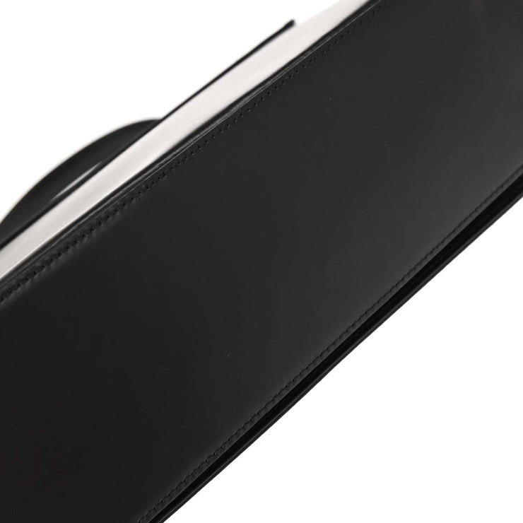 Salvatore Ferragamo Black Leather Handbag AQ-21 9311 154525