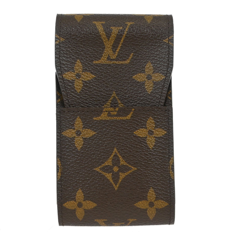 Louis Vuitton Monogram Etui Cigarette Case M63024 Small Good CT3104 154526