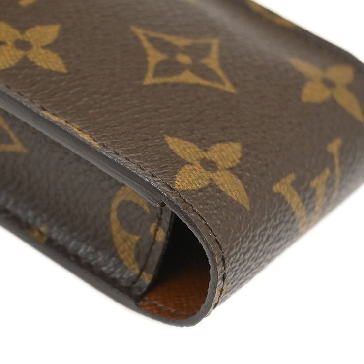 Louis Vuitton Monogram Etui Cigarette Case M63024 Small Good CT3104 154526