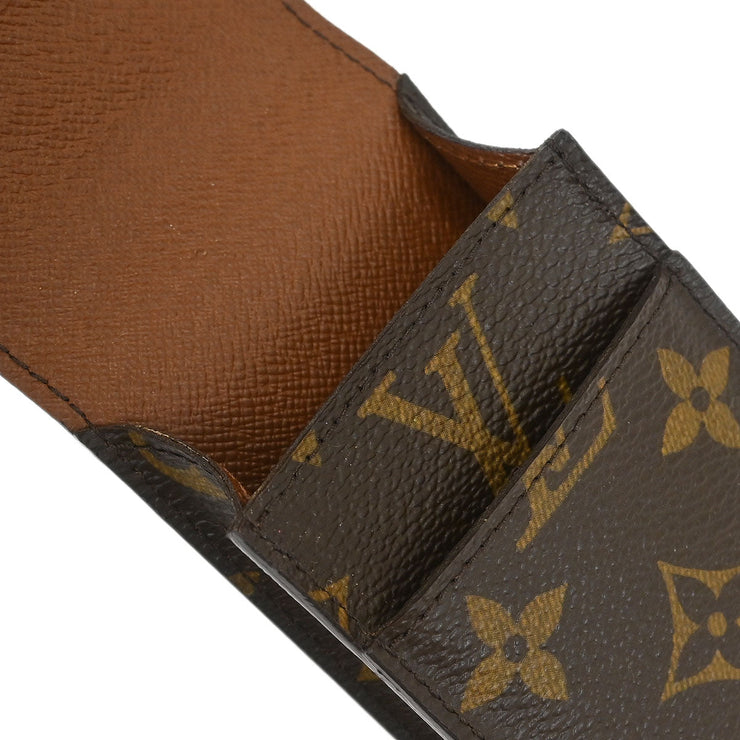 Louis Vuitton Monogram Etui Cigarette Case M63024 Small Good CT3104 154526