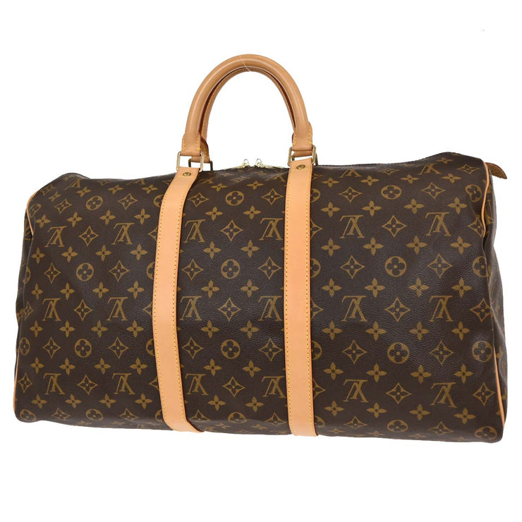 Louis Vuitton Monogram Keepall 45 Travel Duffle Handbag M41428 TH0073 154527