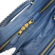 Balenciaga Blue The Giant City 2way Handbag 281770.4230.G.528147  154528