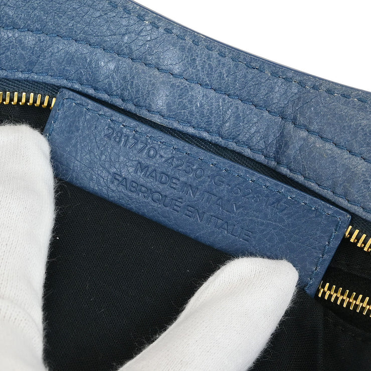 Balenciaga Blue The Giant City 2way Handbag 281770.4230.G.528147  154528