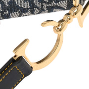 Christian Dior Navy Trotter Double Saddle Handbag RU0092 154530