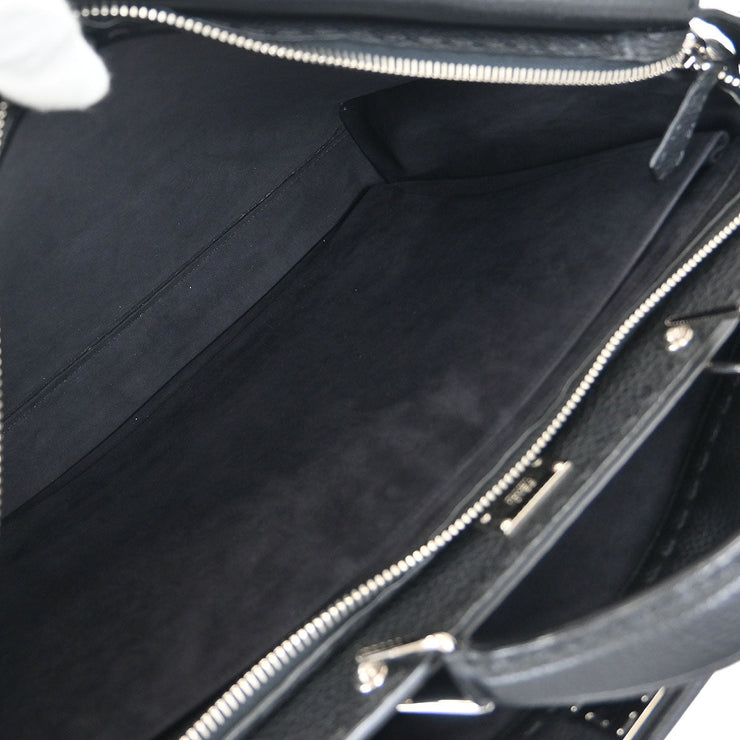 Fendi Black Peekaboo Fit Monster 2way Handbag 7VA383-8KL-178-0501 154540